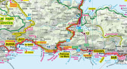 Galeria - zdjęcie nr. 2 - Czarnogóra mapa samochodowo turystyczna 1:275 000 laminat 2024