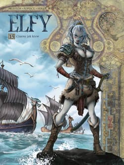 Czarny jak krew. Świat Akwilonu. Elfy. Tom 15 - Opracowanie Zbiorowe