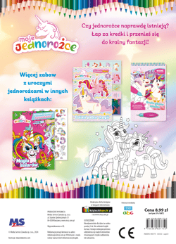 Galeria - zdjęcie nr. 2 - Czarodziejskie stworzenia. Moje Jednorożce. Pokoloruj świat