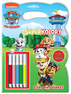 Czas na relaks. Psi Patrol. SuperKolory