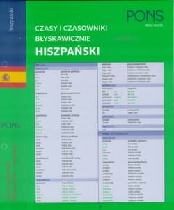 Czasy i czasowniki błyskawicznie MINI hiszpańskie PONS - Opracowanie Zbiorowe