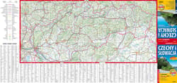 Galeria - zdjęcie nr. 3 - Czechy i Słowacja mapa samochodowa 1:600 000 laminat 2025