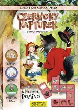 Czerwony Kapturek. Czytam baśnie metodą sylabową - Beata Wojciechowska-Dudek