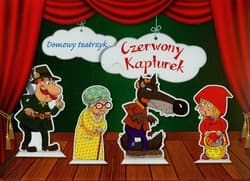 Czerwony kapturek. Domowy teatrzyk - Opracowanie Zbiorowe