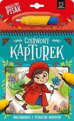 Czerwony Kapturek Malowanka z pisakiem wodnym - Anna Podgórska