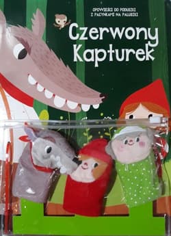 Czerwony kapturek. Opowieści do poduszki z pacynkami na paluszki - Praca zbiorowa