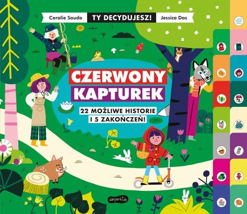 Czerwony Kapturek Ty decydujesz - Coralie Saudo