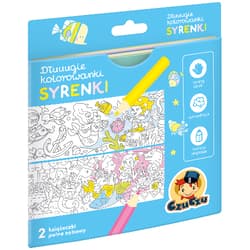 CzuCzu Dłuuugie kolorowanki Syrenki - Opracowanie Zbiorowe