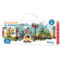 CzuCzu Dłuuugie puzzle Na budowie