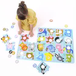 Galeria - zdjęcie nr. 2 - CzuCzu Duuuże puzzle z dziurką Alfabet 3+