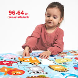 Galeria - zdjęcie nr. 2 - CzuCzu Duuuże puzzle z dziurką Alfabet 3+