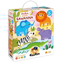 CzuCzu Dzikie puzzle Sawanna 2+