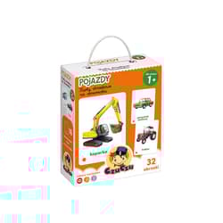 CzuCzu Karty obrazkowe na sznureczku Pojazdy 1+