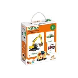 CzuCzu Karty obrazkowe na sznureczku Pojazdy 1+ - Opracowanie Zbiorowe