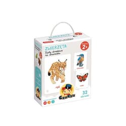 CzuCzu Karty obrazkowe na sznureczku Zwierzęta - Opracowanie Zbiorowe