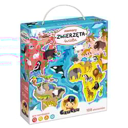 CzuCzu Memory Zwierzęta świata 3+ - Opracowanie Zbiorowe
