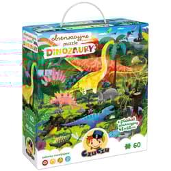 CzuCzu Obserwacyjne puzzle Dinozaury 4+