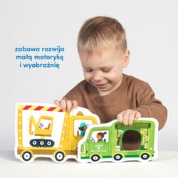 Galeria - zdjęcie nr. 5 - CzuCzu Pierwsze puzzle Pojazdy