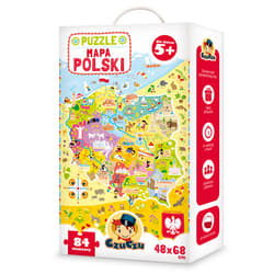 CzuCzu Puzzle 84 Mapa Polski
