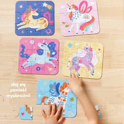 Galeria - zdjęcie nr. 2 - CzuCzu Puzzle Baśniowe Jednorożce
