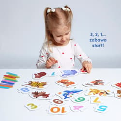 Galeria - zdjęcie nr. 2 - CzuCzu Puzzle do pary Cyferki 3+