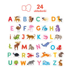 Galeria - zdjęcie nr. 5 - CzuCzu Puzzle do pary Literki 3+