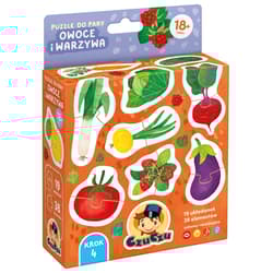 CzuCzu Puzzle do pary Owoce i warzywa 18 mies.+