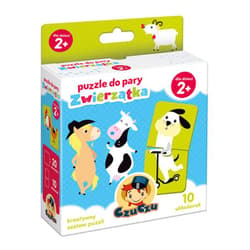 CZuczu Puzzle do pary Zwierzątka - Opracowanie Zbiorowe