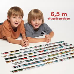 Galeria - zdjęcie nr. 5 - CzuCzu Puzzle dwustronne Pociągi 5+