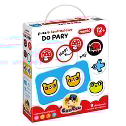 CzuCzu Puzzle kontrastowe Do pary 12m+