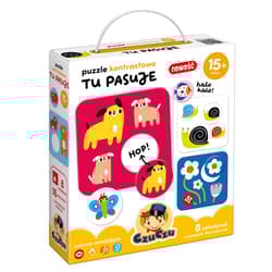 CzuCzu Puzzle kontrastowe Tu pasuje 15m+