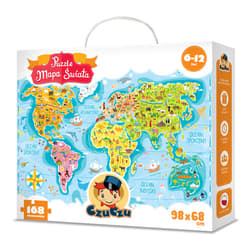 CzuCzu Puzzle Mapa świata 168