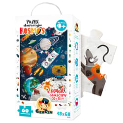 CzuCzu Puzzle obserwacyjne Kosmos 60 elementów - Opracowanie Zbiorowe