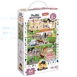 CzuCzu Puzzle obserwacyjne Stadnina koni 5+