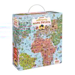 CzuCzu Puzzle odkrywcy 300 Mapa Świata