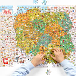 Galeria - zdjęcie nr. 2 - CzuCzu Puzzle Odkrywcy Mapa Polski
