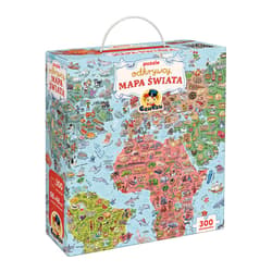 CzuCzu Puzzle odkrywcy Mapa Świata 300
