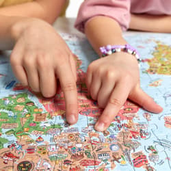Galeria - zdjęcie nr. 3 - CzuCzu Puzzle odkrywcy Mapa Świata 300