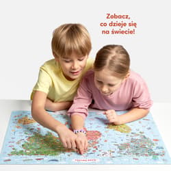 Galeria - zdjęcie nr. 2 - CzuCzu Puzzle odkrywcy Mapa Świata 300