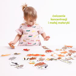 Galeria - zdjęcie nr. 5 - CzuCzu Puzzle progresywne Zwierzątka w lesie