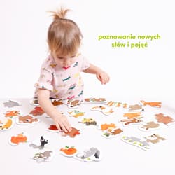 Galeria - zdjęcie nr. 4 - CzuCzu Puzzle progresywne Zwierzątka w lesie