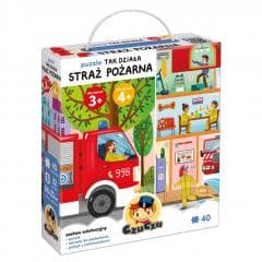CzuCzu Puzzle Tak działa Straż pożarna 3+, 4+