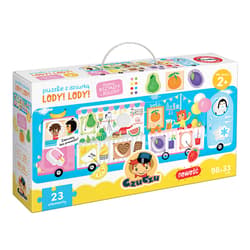 CzuCzu Puzzle z dziurką Lody! Lody! - Opracowanie Zbiorowe