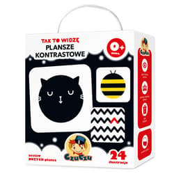 CzuCzu Tak to widzę Plansze kontrastowe 0+