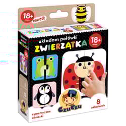 CzuCzu Układam połówki Zwierzątka 18 m.+ - Opracowanie Zbiorowe
