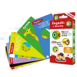 CzuCzu Zagadki z dziurką dla dzieci 3+ - Opracowanie Zbiorowe