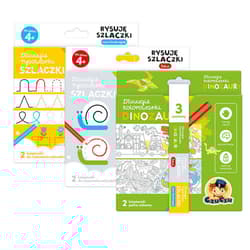 CzuCzu Zestaw rysowanek Dinozaury 4+