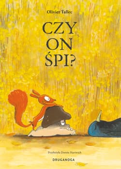 Czy on śpi? Wiewiórka - Olivier  Tallec