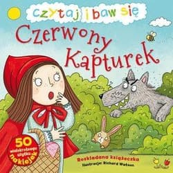Czytaj i baw się Czerwony kapturek Rozkładana książeczka - Praca zbiorowa