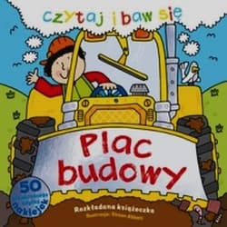 Czytaj i baw się Plac budowy Rozkładana książeczka - Simon Abbott (ilustr.)